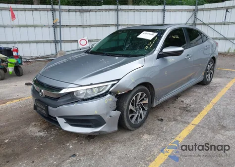 2017 Honda Civic Ex z USA, uszkodzony, nr VIN 2HGFC2F77HH506788